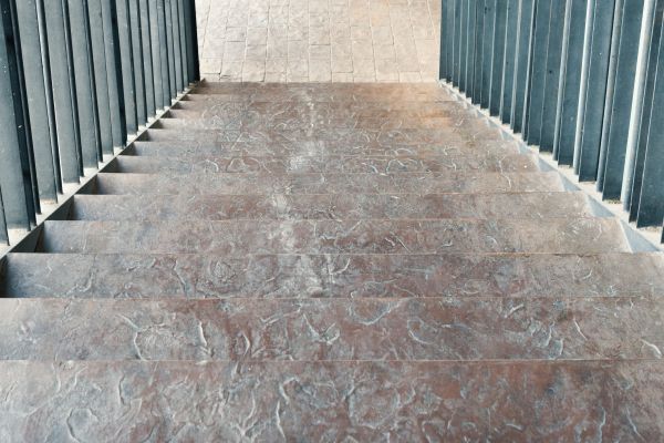 Cost of Concrete Stair Stamping in Greensboro